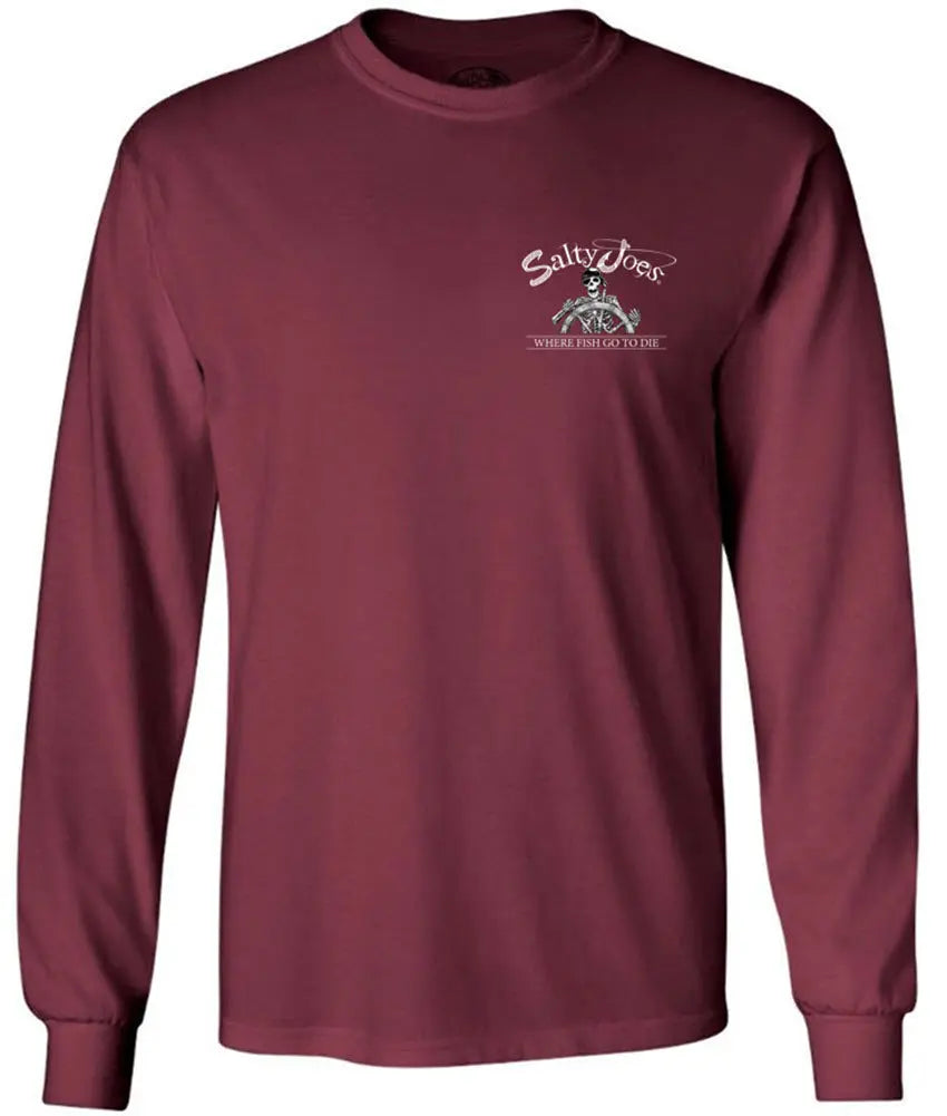 Salty Joe's Back From The Depths Long Sleeve Fishing T Shirt