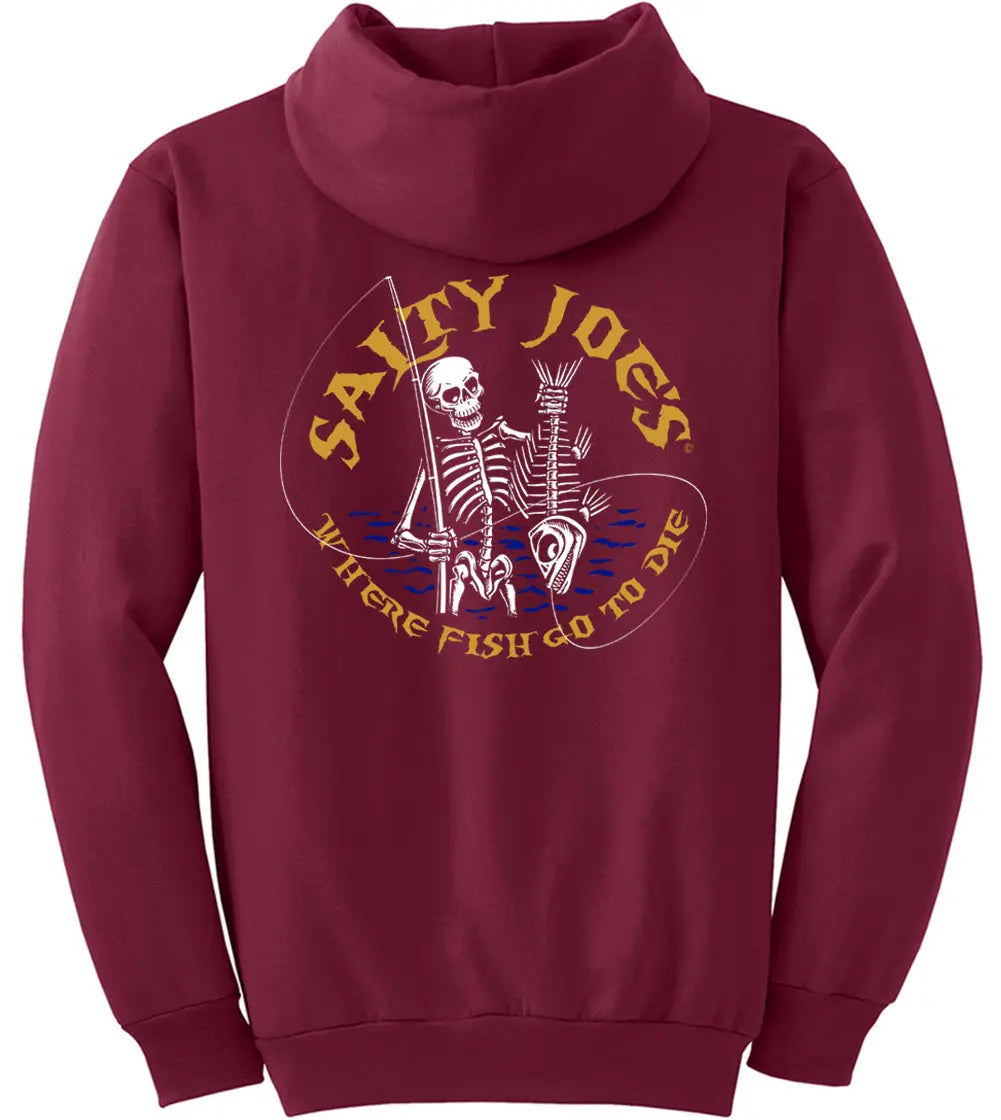 Salty Joe's Fishin' Bones Fishing Hoodie