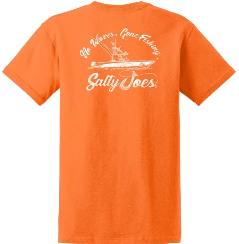 T-shirt Pesante Salty Joe's – Cotone Morbido 100% (172.9 G), Vestibilità Regolare, Grande E Alta, Stampata Negli USA
