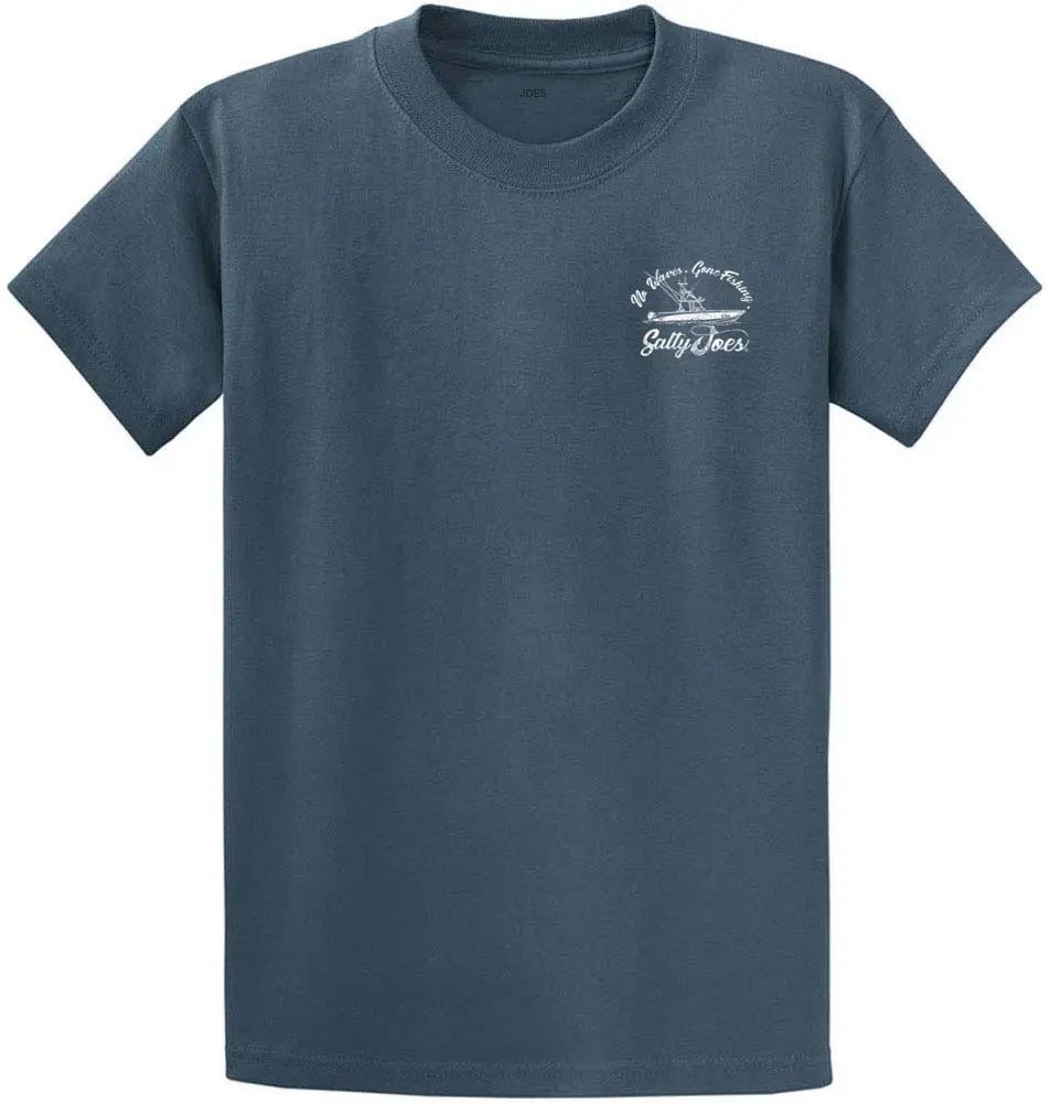 Salty Joe's Fishing Boat Heavyweight Cotton Tee