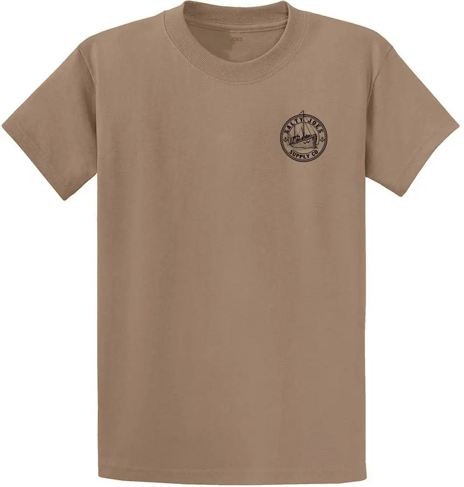 Salty Joe's Fishing Trawler Heavyweight Tee