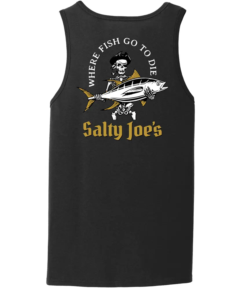 Salty Joe's Ol' Angler Fishing Tank Top