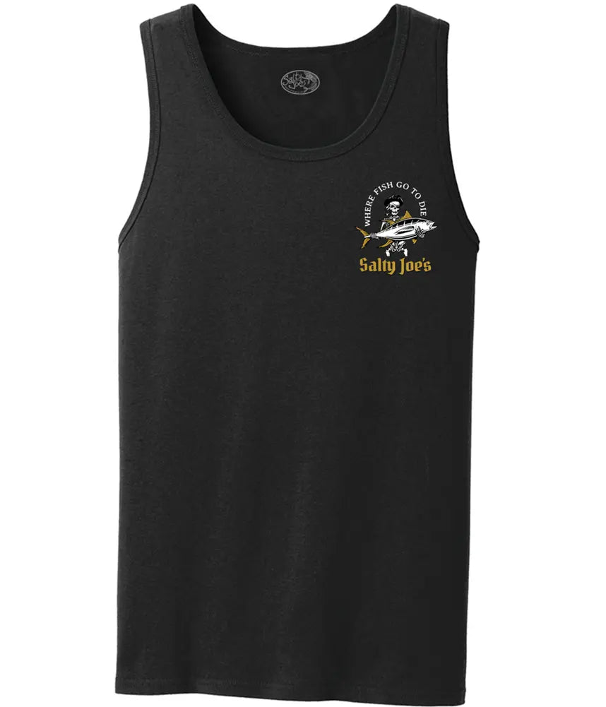Salty Joe's Ol' Angler Fishing Tank Top