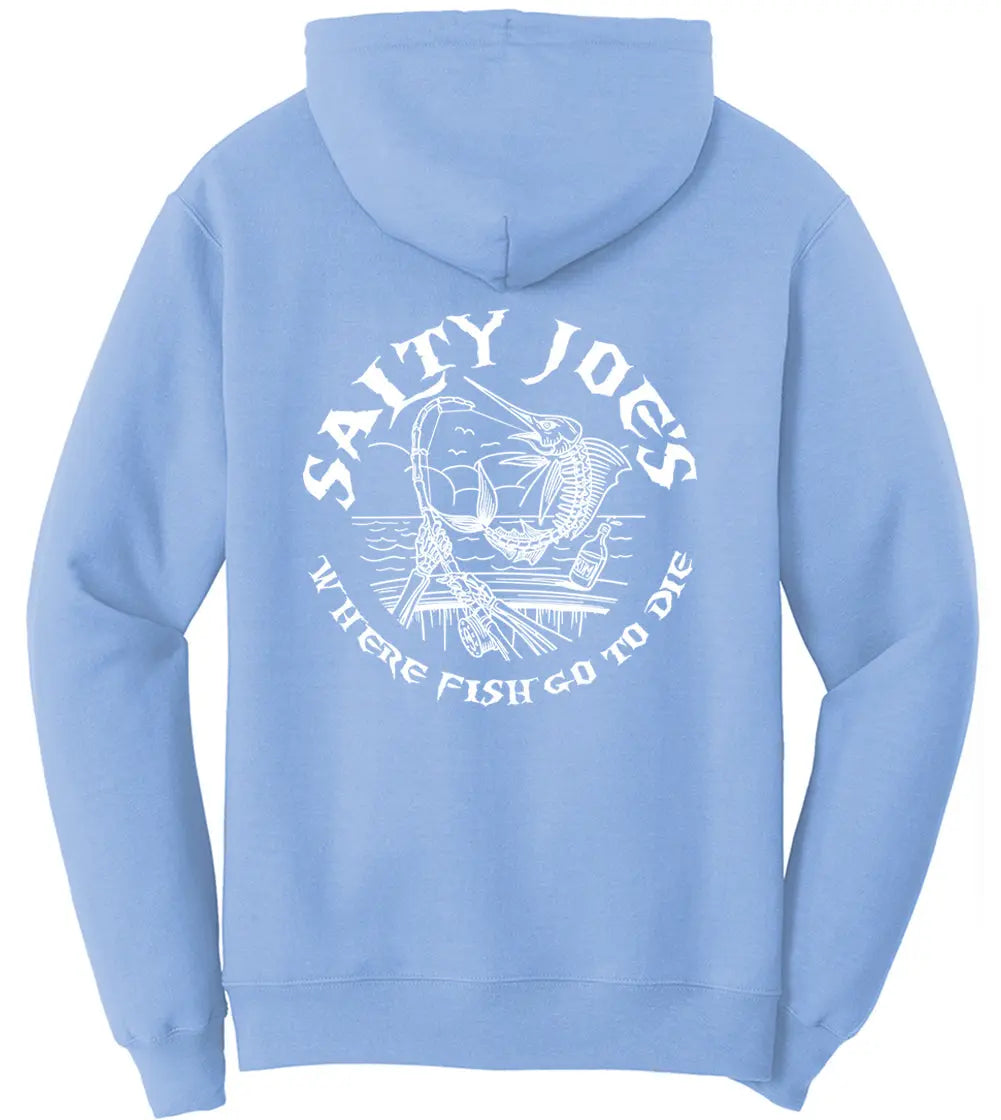 Salty Joe's Rum N' Bones Fishing Hoodie