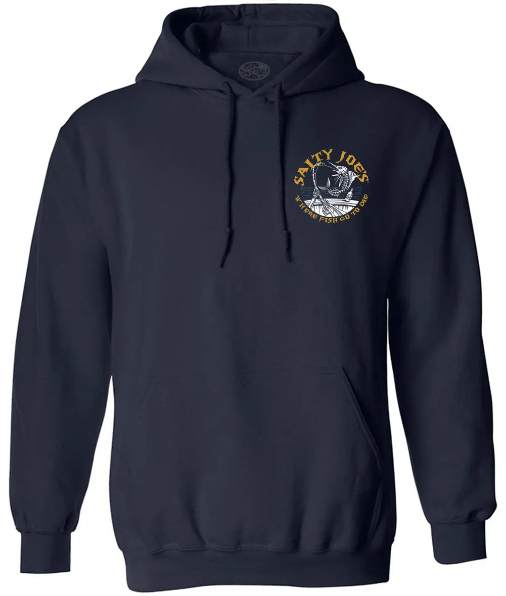 Salty Joe's Rum N' Bones Fishing Hoodie