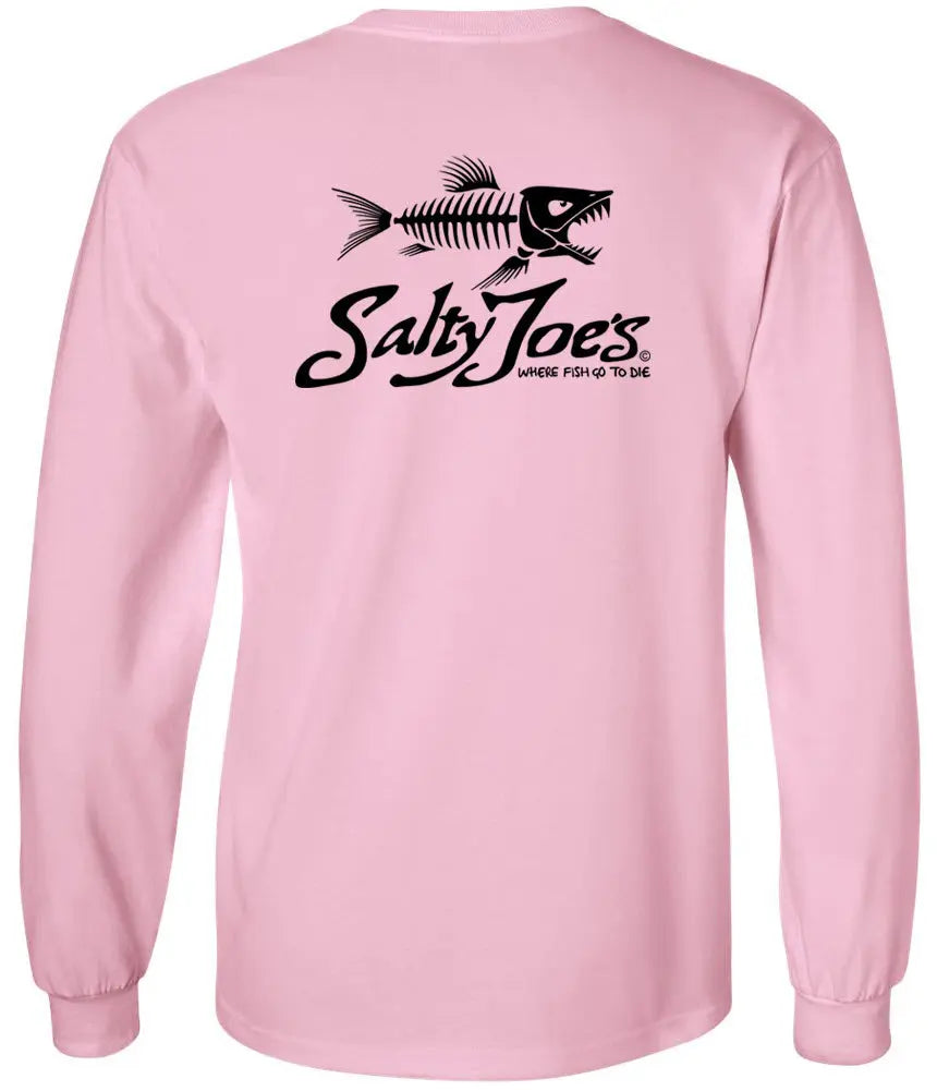 Salty Joe's Skeleton Fish Long Sleeve Tee