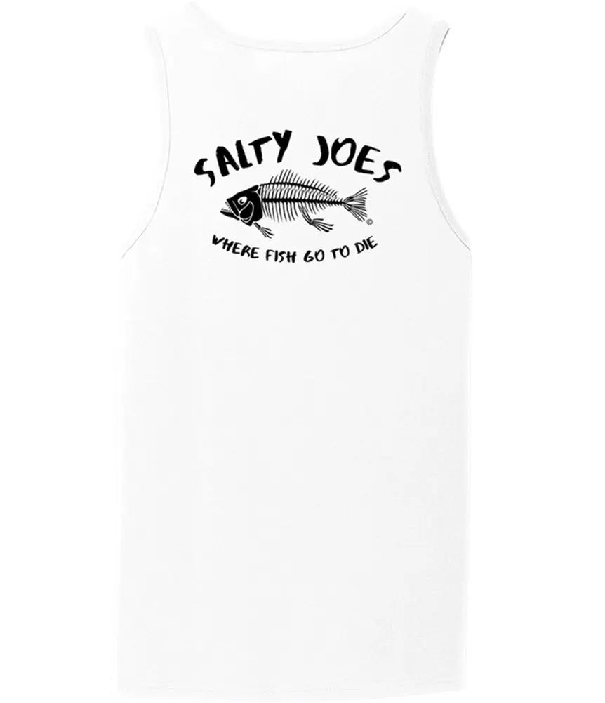 Salty Joe's Where Fish Go To Die Tank Top