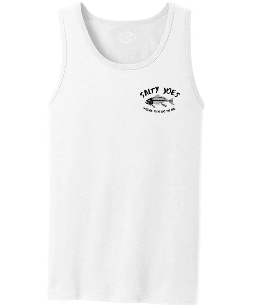 Salty Joe's Where Fish Go To Die Tank Top