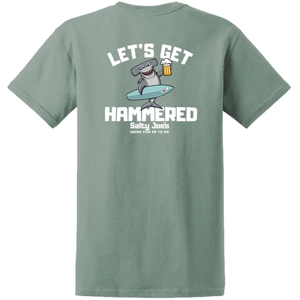 Salty Joe's "Let's Get Hammered" Fishing T Shirt