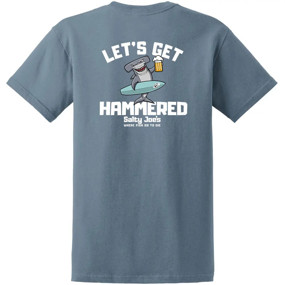 Salty Joe's "Let's Get Hammered" Fishing T Shirt