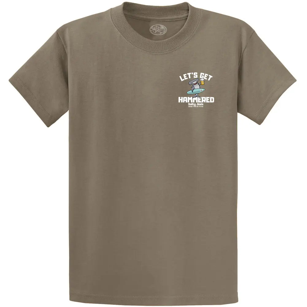 Salty Joe's "Let's Get Hammered" Fishing T Shirt