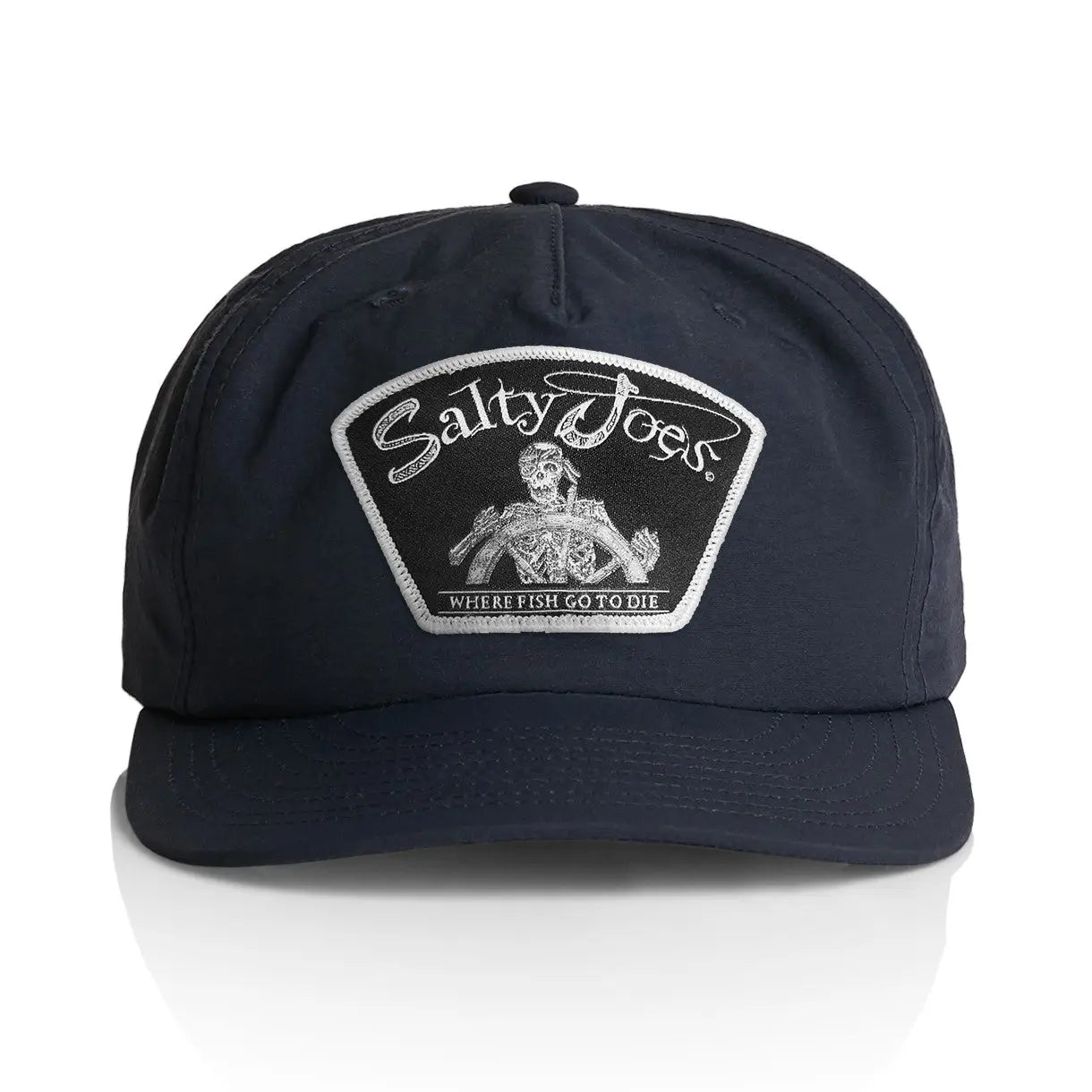 Salty Joe's Back from The Depth Patch Fishing Snapback - Salty Joe's Navy
