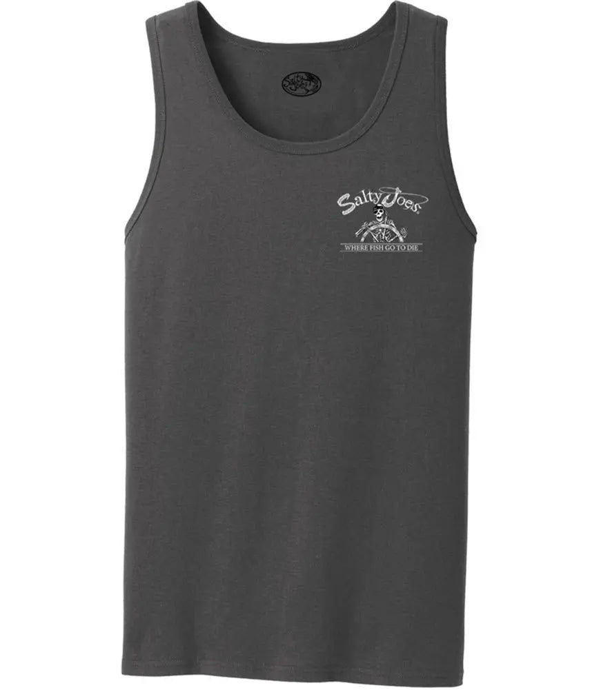 Salty Joe's Back From The Depths Fishing Tank Top