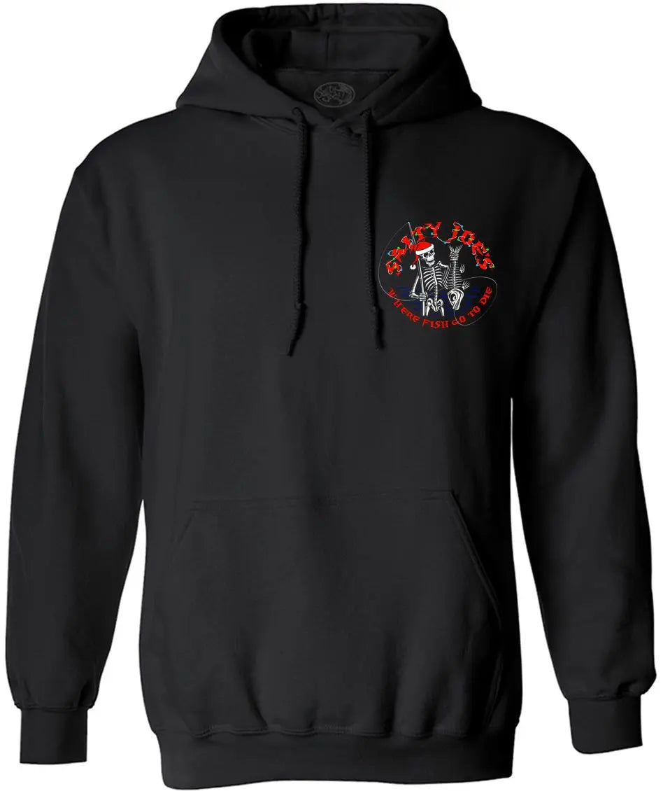 Salty Joe's Christmas Dinner Fishing Hoodie