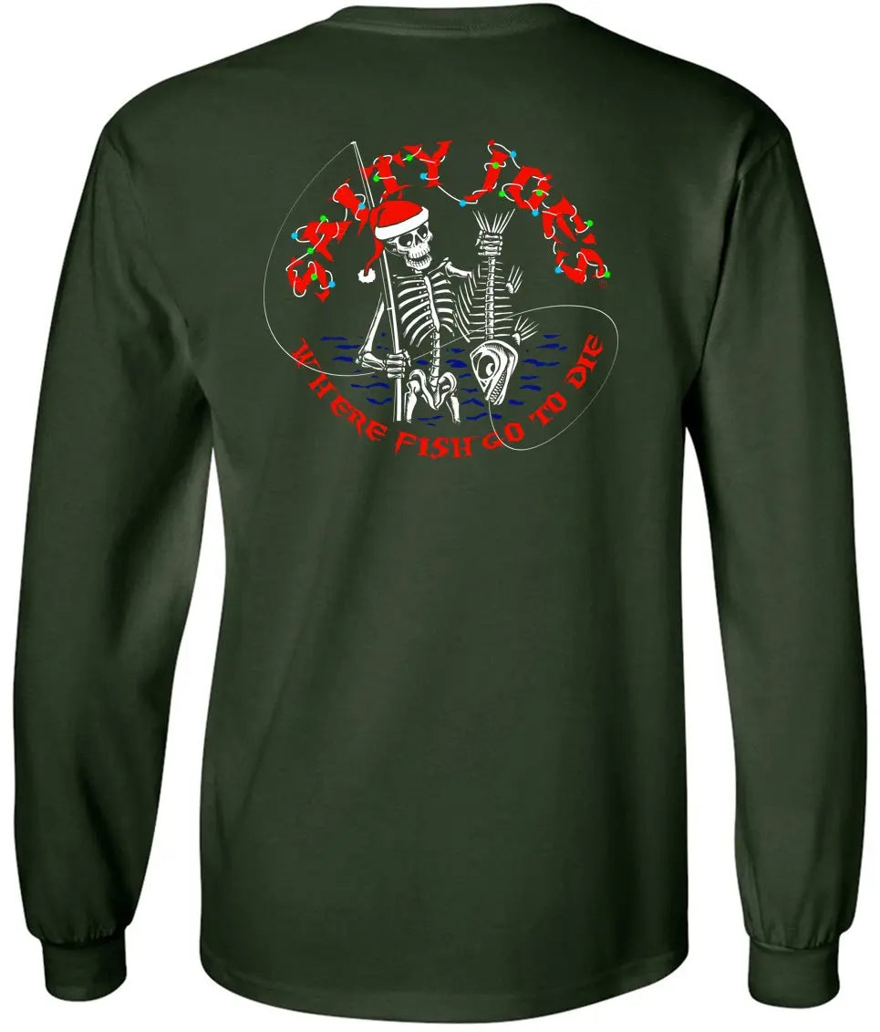 Salty Joe's Christmas Dinner Long Sleeve Tee