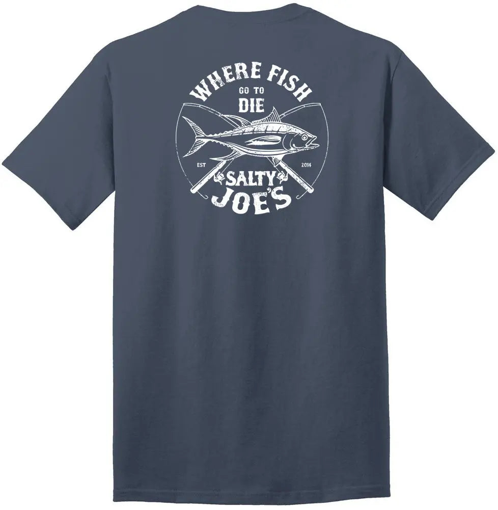 Salty Joe's Dana Logo Fishing T Shirt