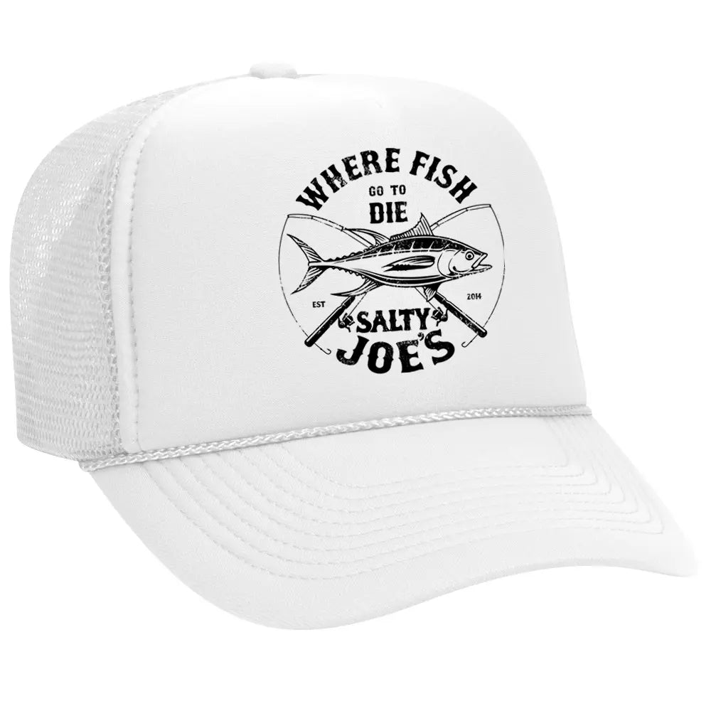 Salty Joe's Dana Logo Foam Fishing Hat