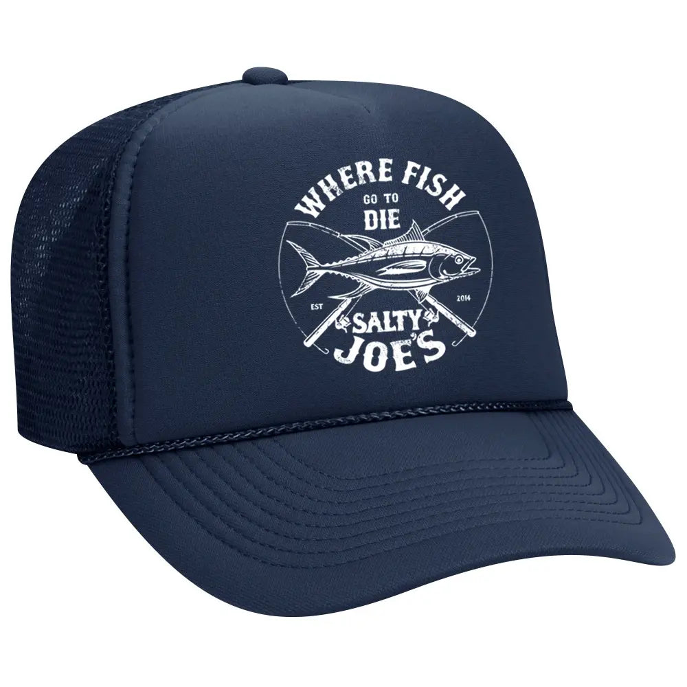 Salty Joe's Dana Logo Foam Fishing Hat