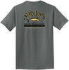 Salty Joe's Fish Count Logo Beach Wash® Garment Dyed Tee