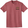 Salty Joe's Fish Count Logo Beach Wash® Garment Dyed Tee