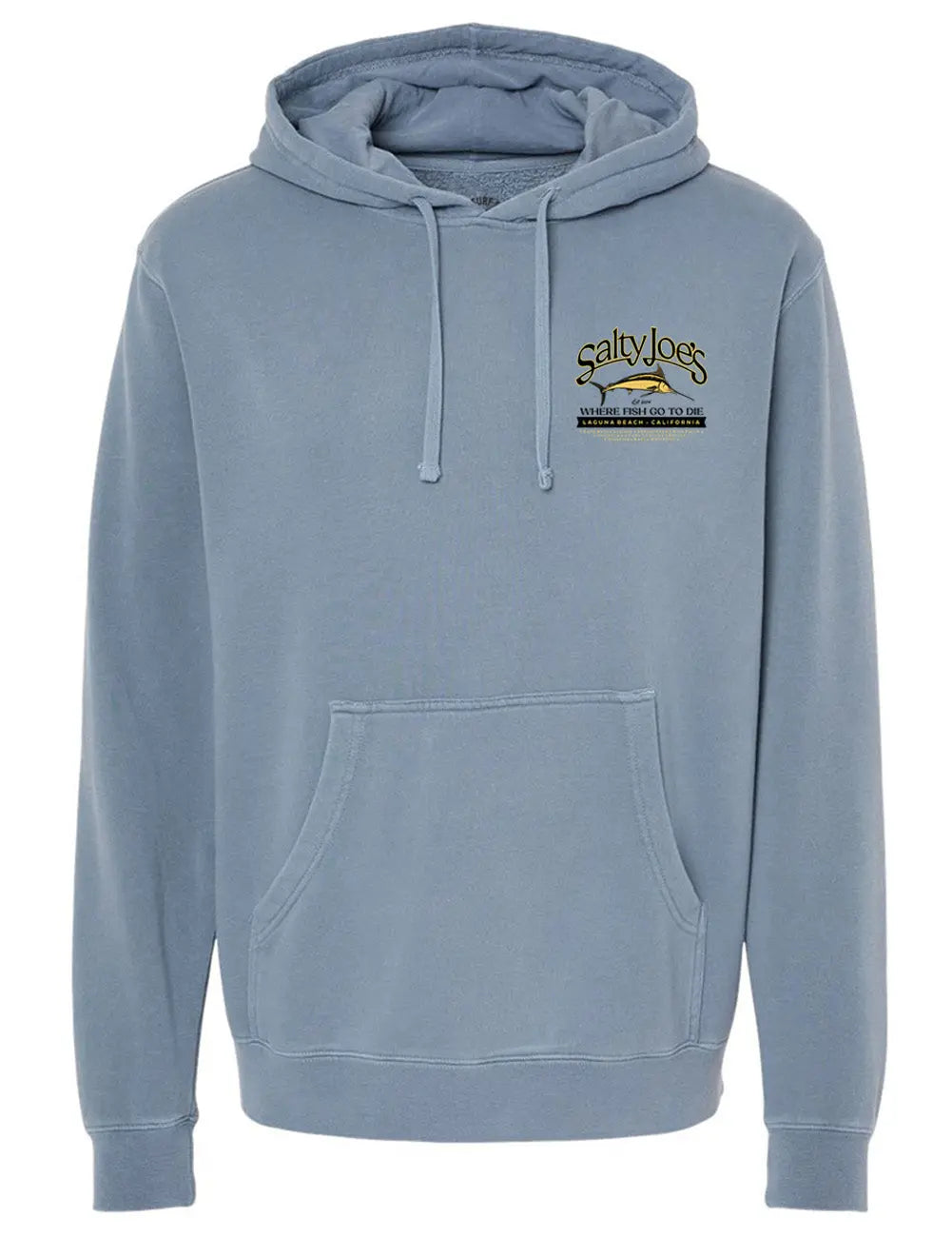 Salty Joe's Fish Count Pigment-Dyed Hoodie