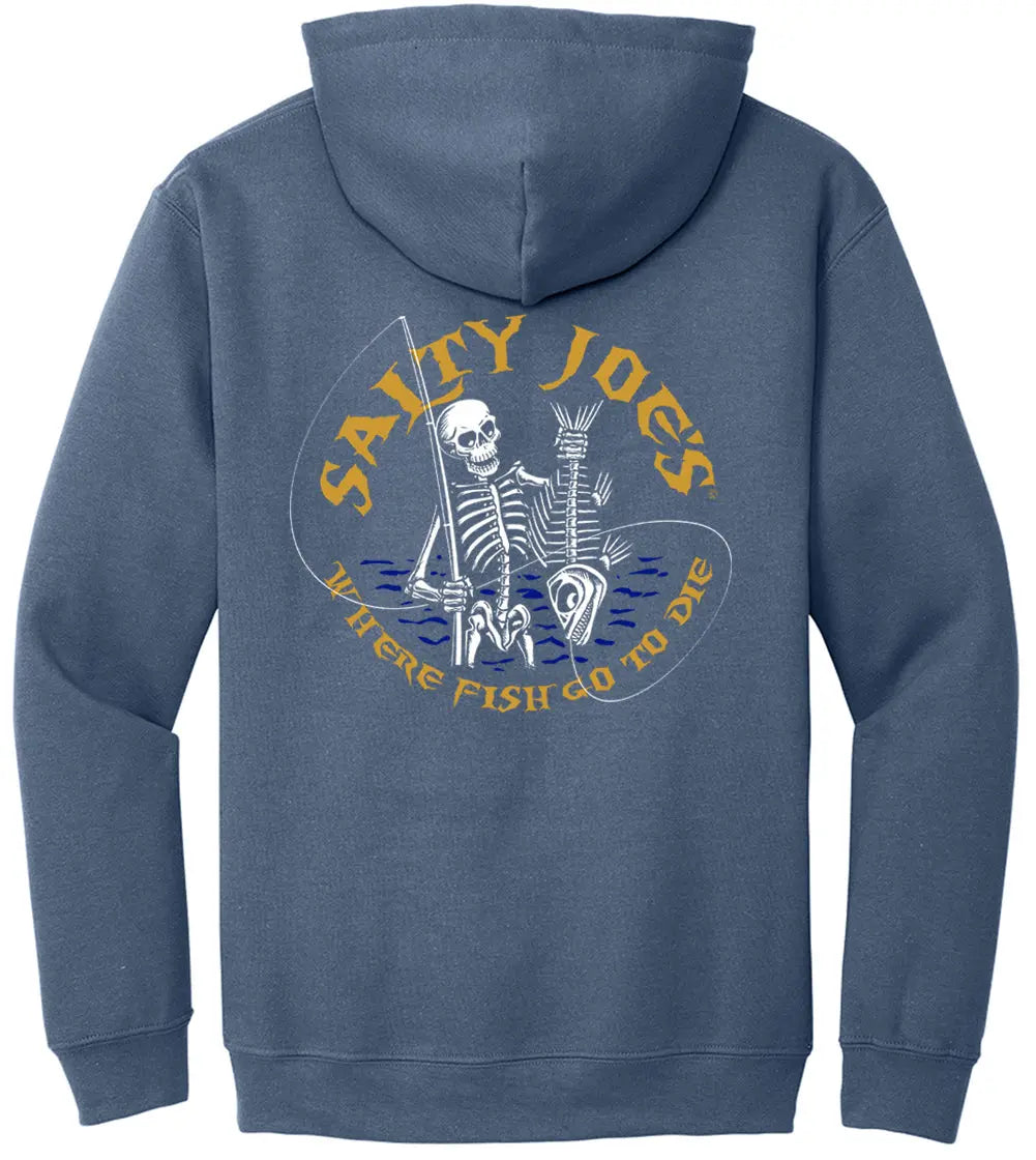 Salty Joe's Fishin' Bones Fishing Hoodie