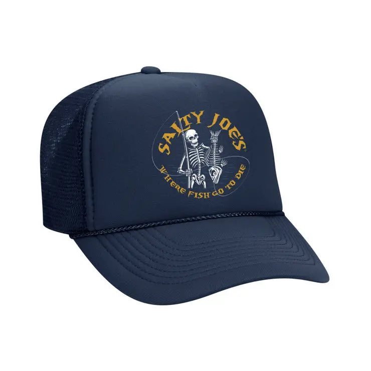 Salty Joe's Fishin' Bones Foam Trucker Hat