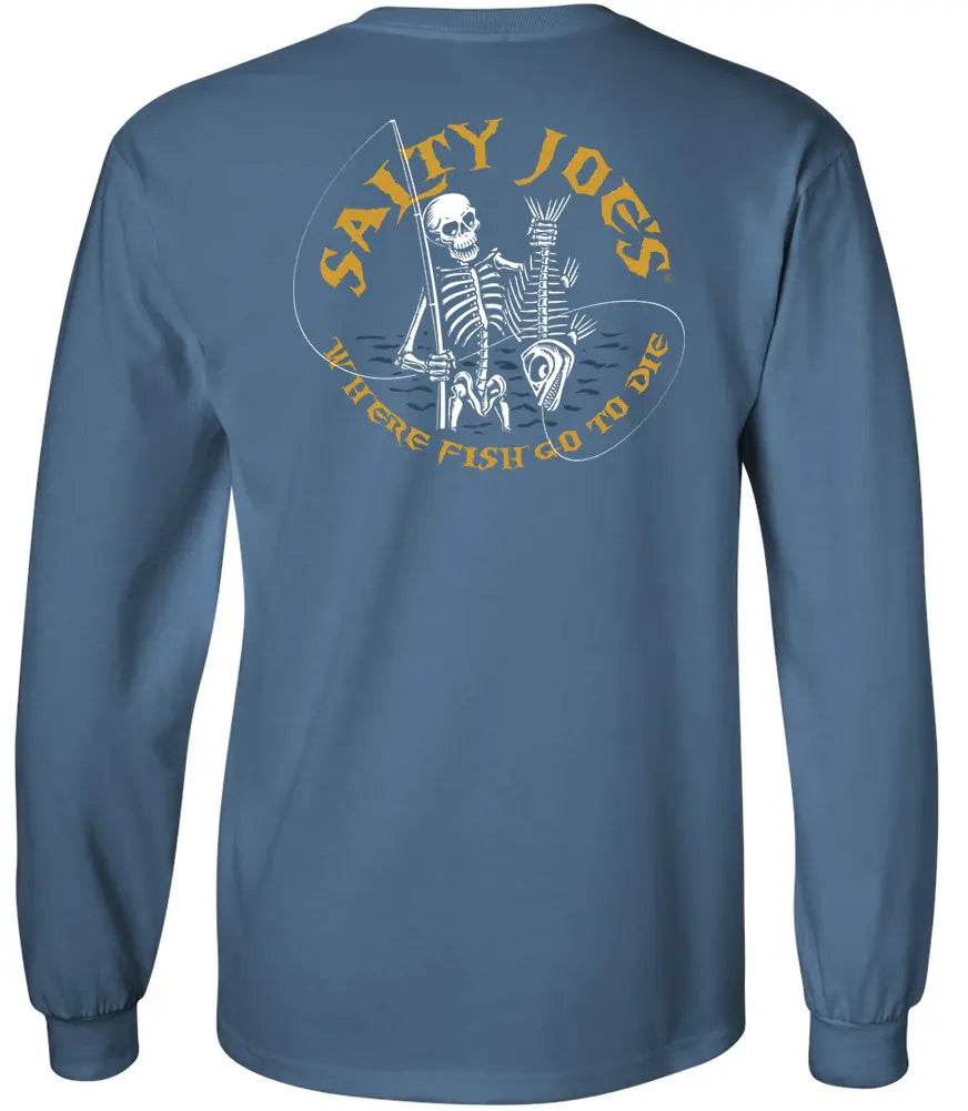 Salty Joe's Fishin' Bones Long Sleeve Tee