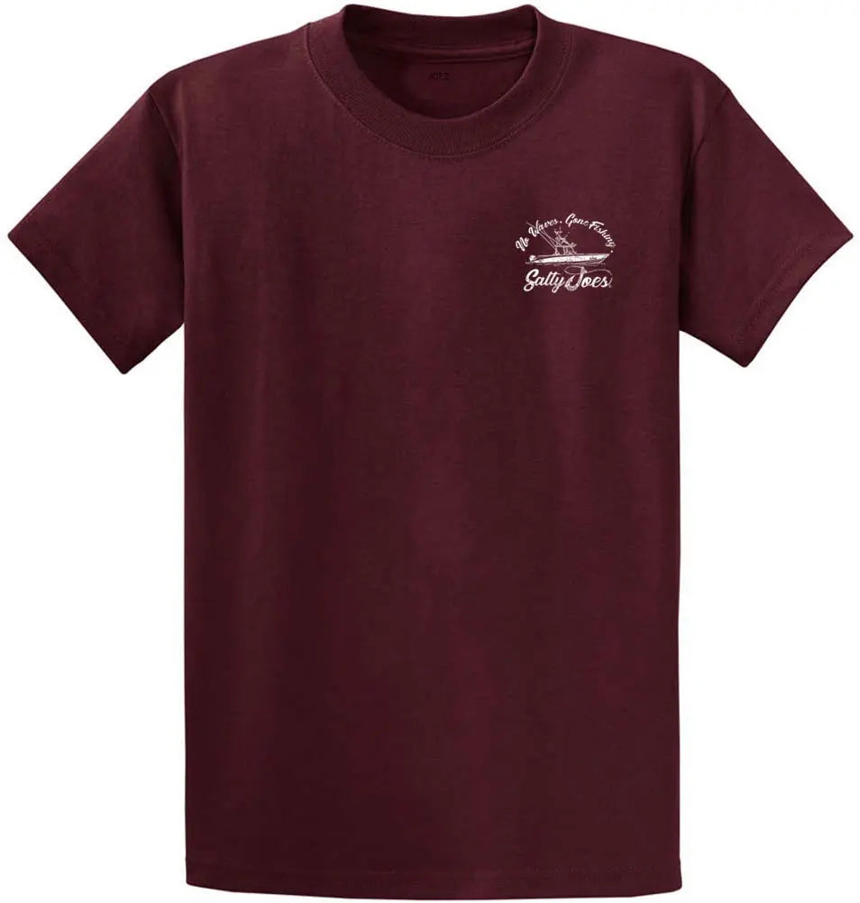 Salty Joe's Fishing Boat Heavyweight Cotton Tee