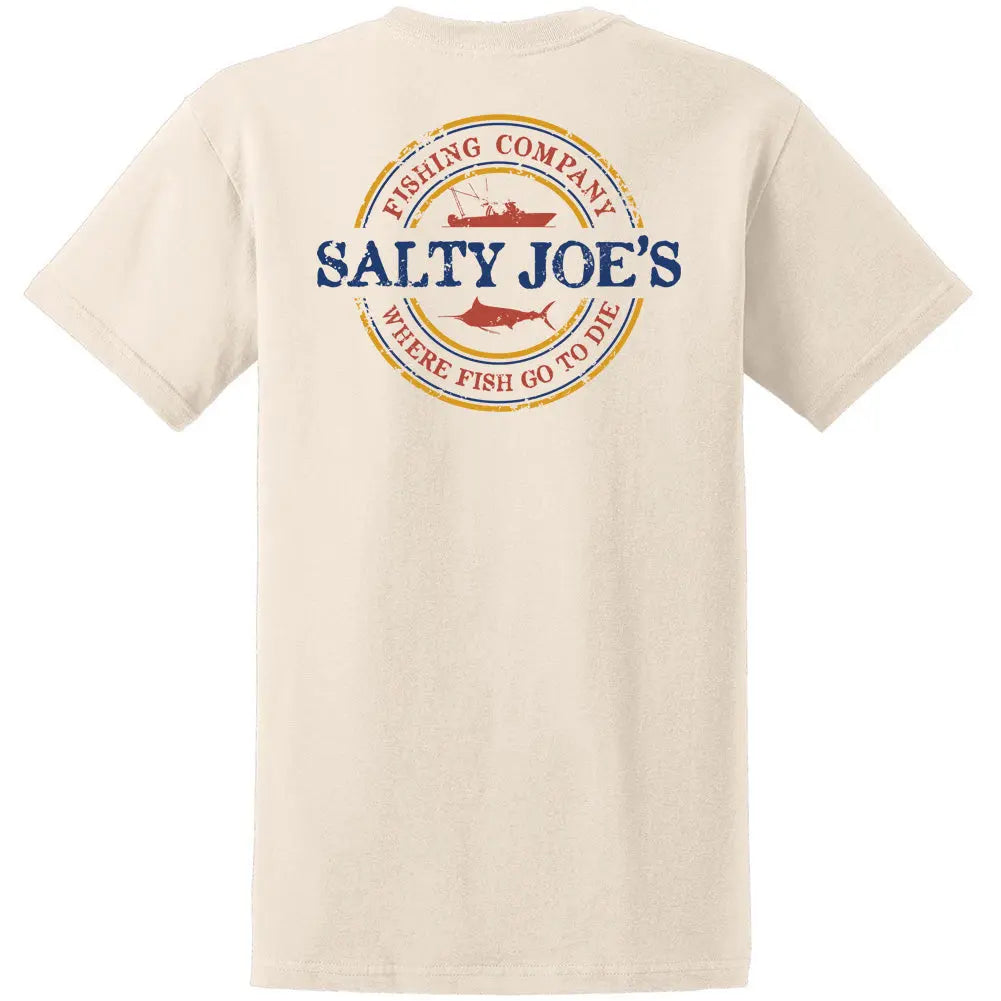 Salty Joe's Fishing Co. Heavyweight Cotton Tee