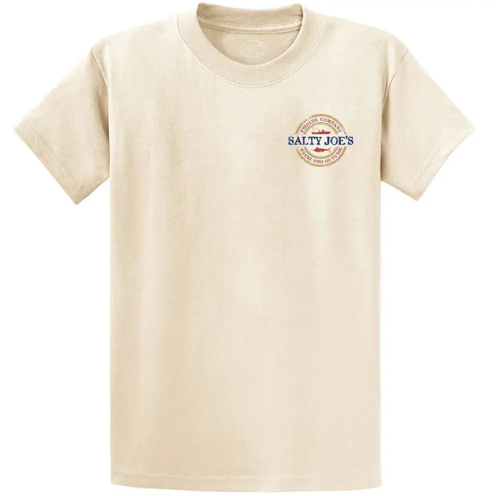 Fishing T Shirts  Salty Joe's Fishing Logo T Shirt – Joe's Surf Shop