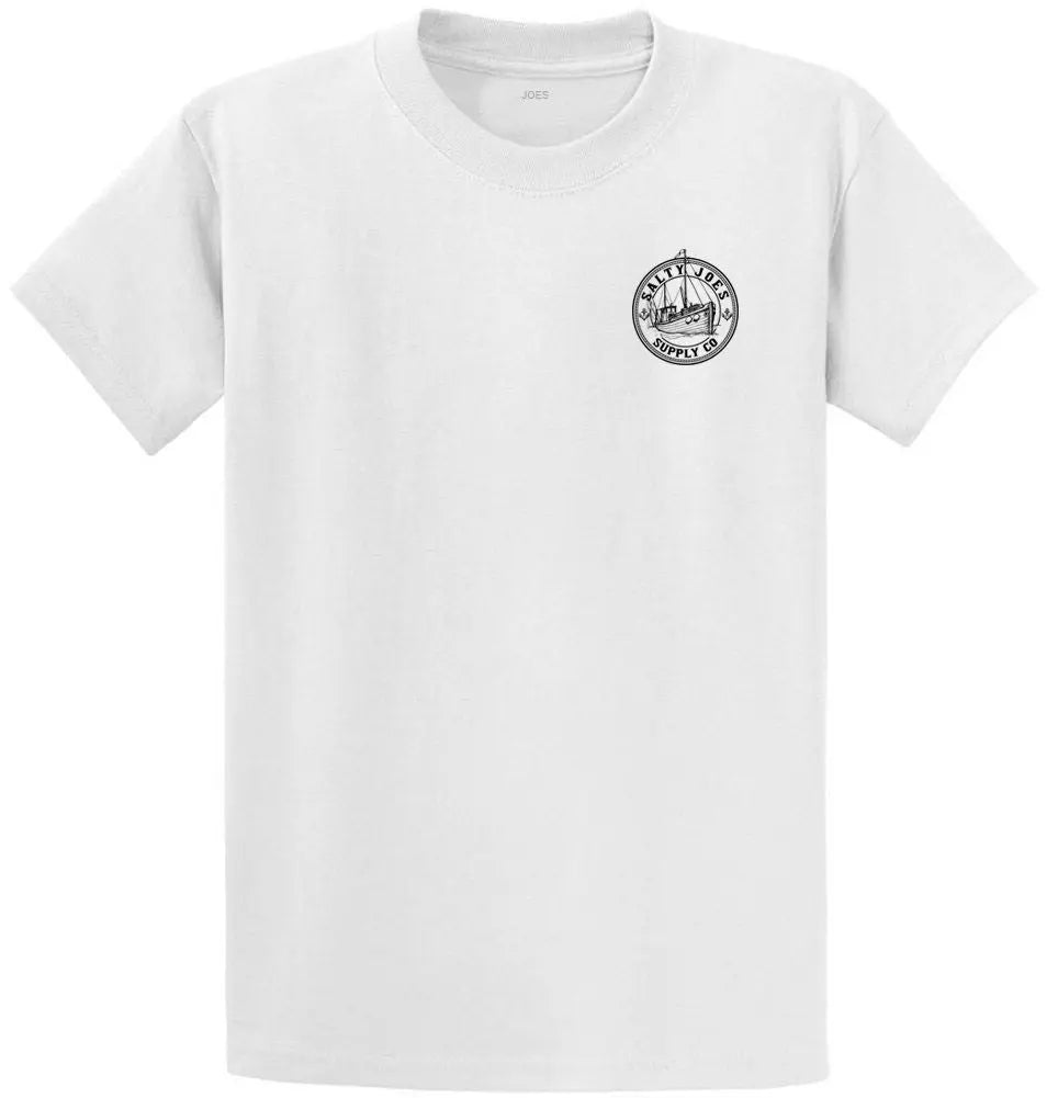 Salty Joe's Fishing Trawler Heavyweight Tee