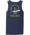 Salty Joe's Ol' Angler Fishing Tank Top