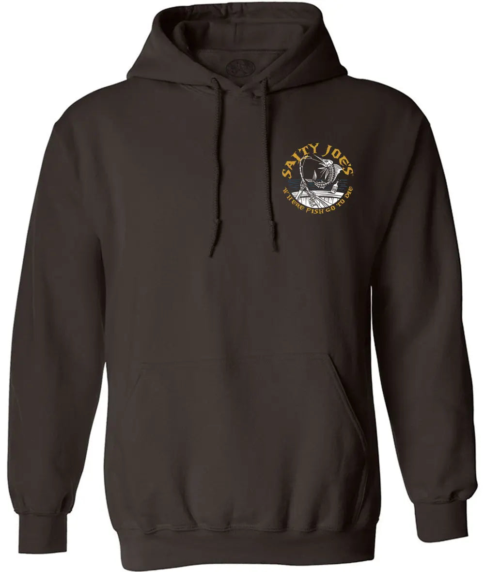 Salty Joe's Rum N' Bones Fishing Hoodie