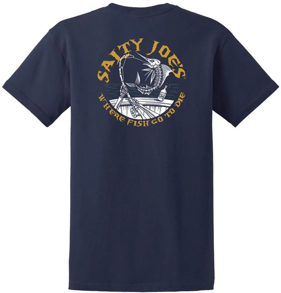 Salty Joe's Rum n' Bones Fishing T Shirt