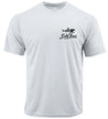 Salty Joe's Skeleton Fish Graphic Workout Tee