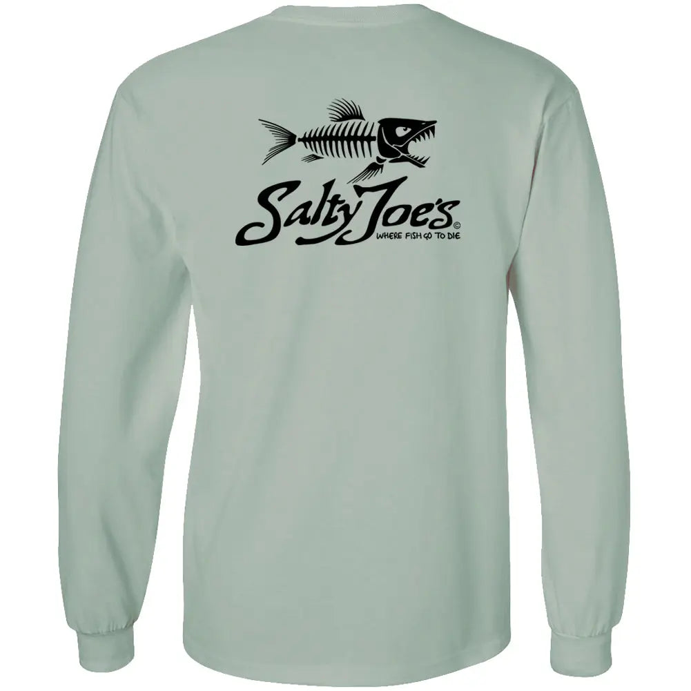 Salty Joe's Skeleton Fish Long Sleeve Tee