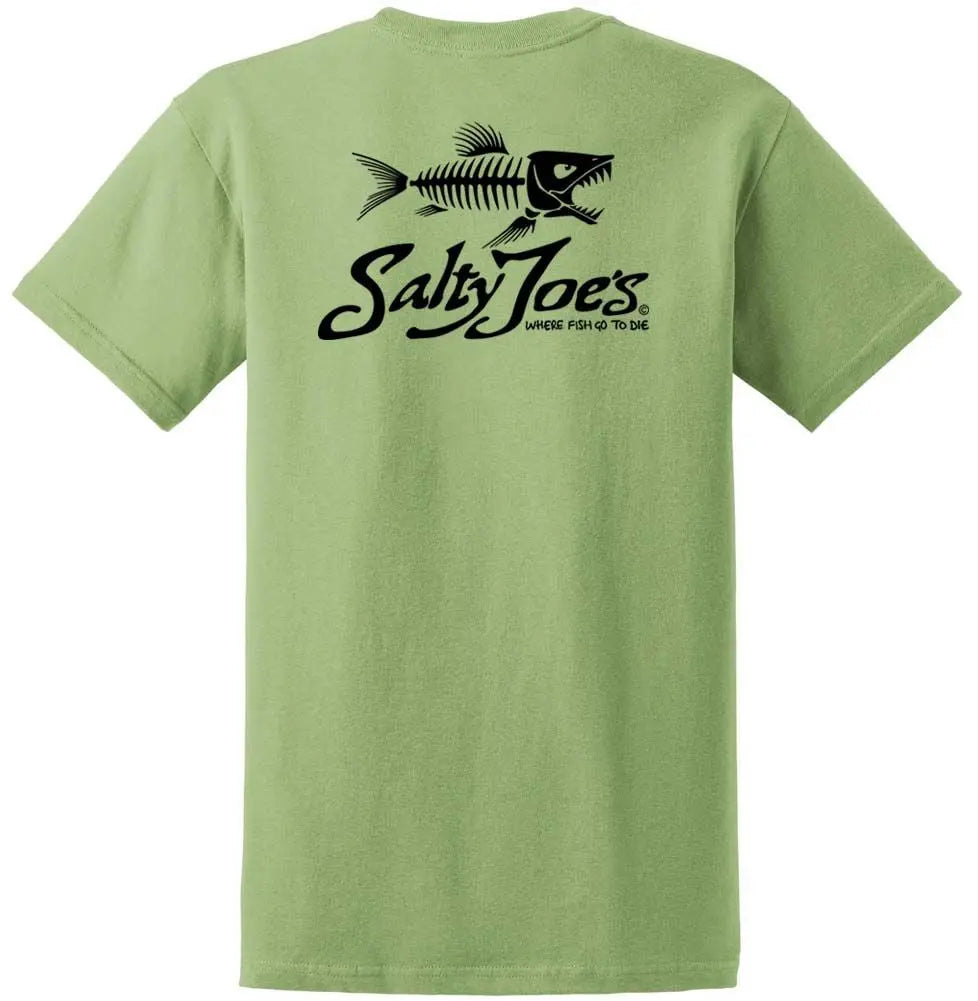 Salty Joe's Skeleton Fish T Shirt