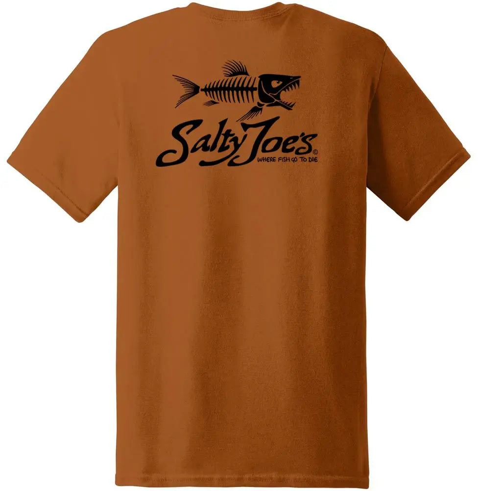 Salty Joe's Skeleton Fish T Shirt