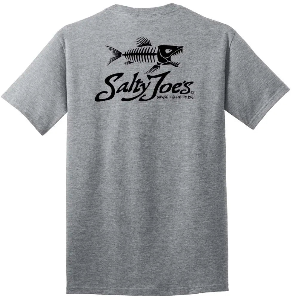 Salty Joe's Skeleton Fish T Shirt