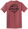 Salty Joe's Skeleton Hook Beach Wash® Garment Dyed Tee