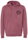 Salty Joe's Skeleton Hook Pigment-Dyed Fishing Hoodie