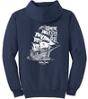 Salty Joe's Skeleton Ship Pullover Hoodie