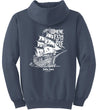 Salty Joe's Skeleton Ship Pullover Hoodie