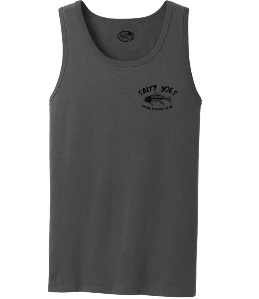 Salty Joe's Where Fish Go To Die Tank Top