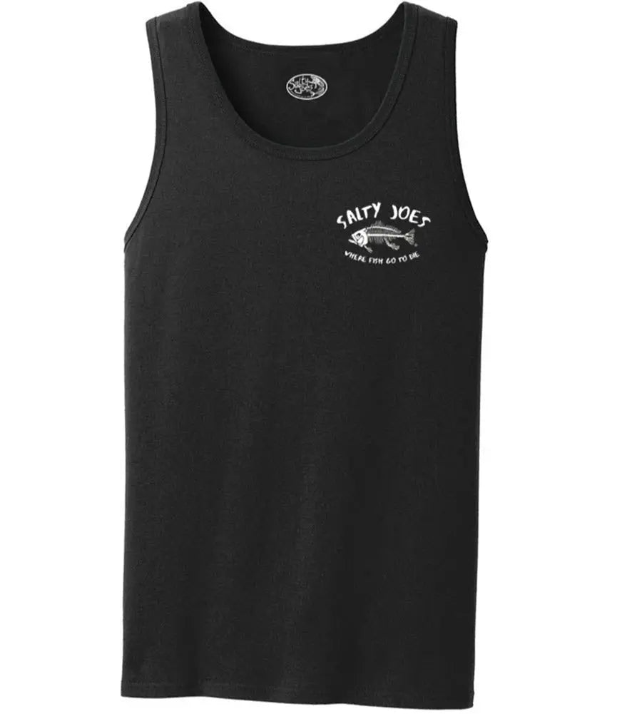 Salty Joe's Where Fish Go To Die Tank Top