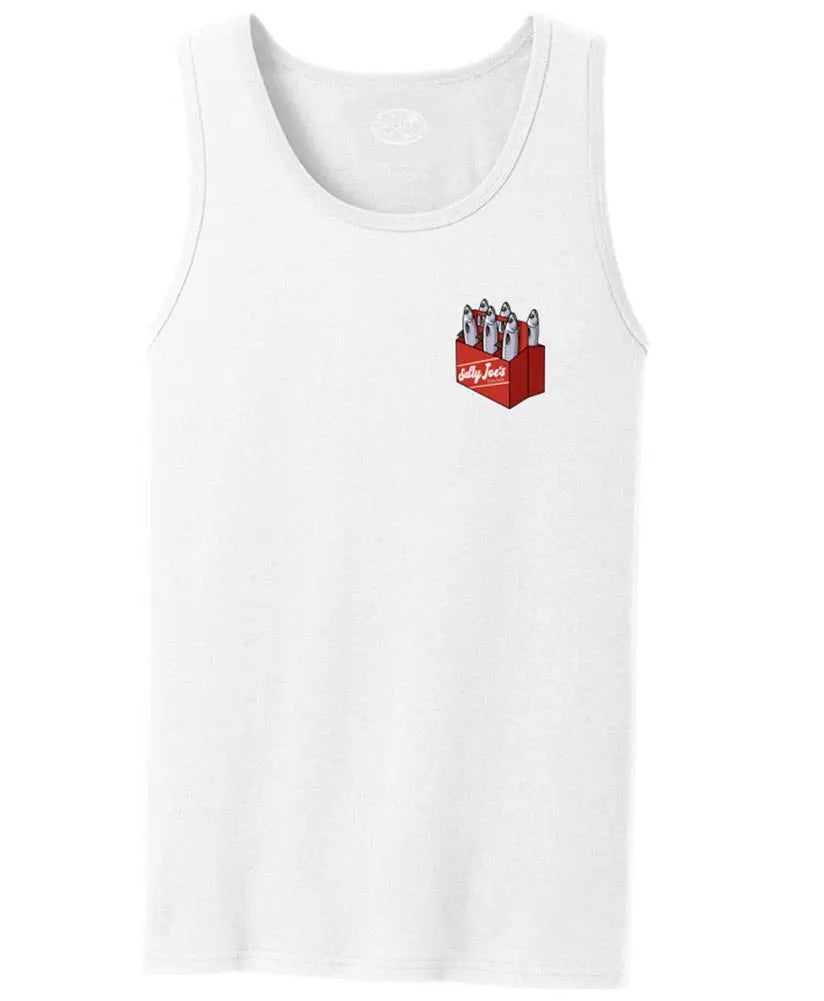 Salty Joe's "Extra Salty" 6 Pack Fishing Tank Top