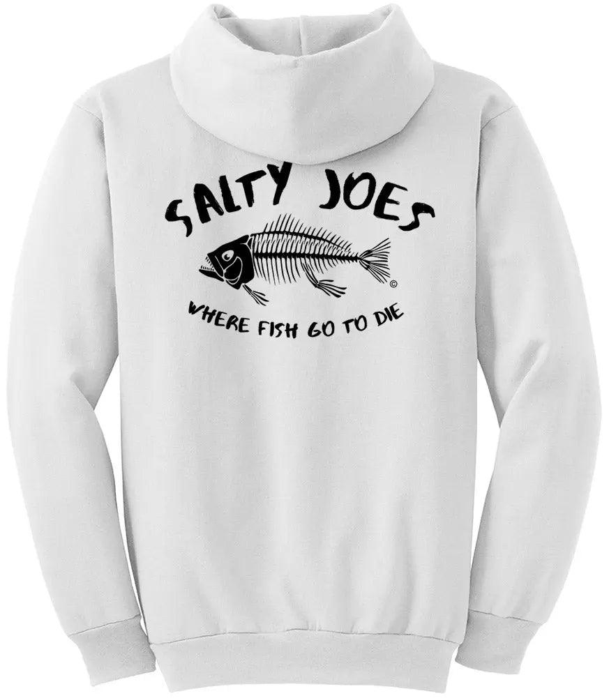 Salty Joe's "Where Fish Go To Die" Fishing Hoodie