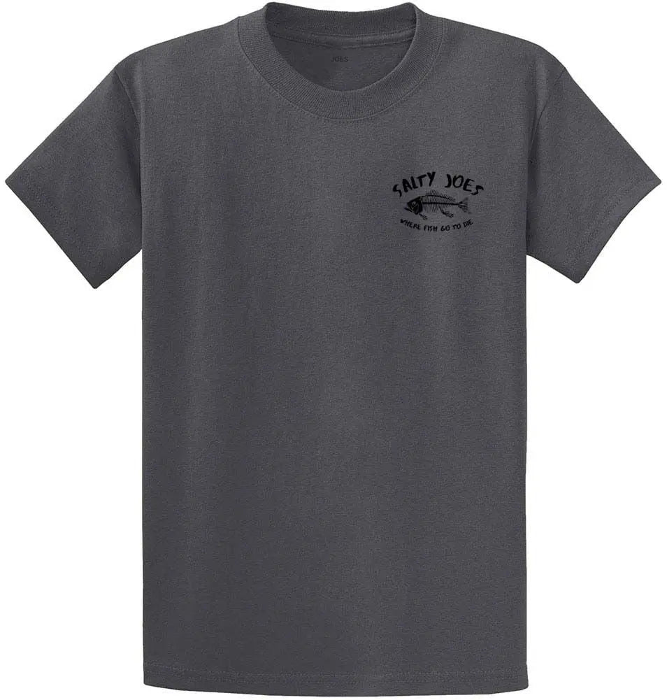 Salty Joe's "Where Fish Go To Die" Fishing T Shirt